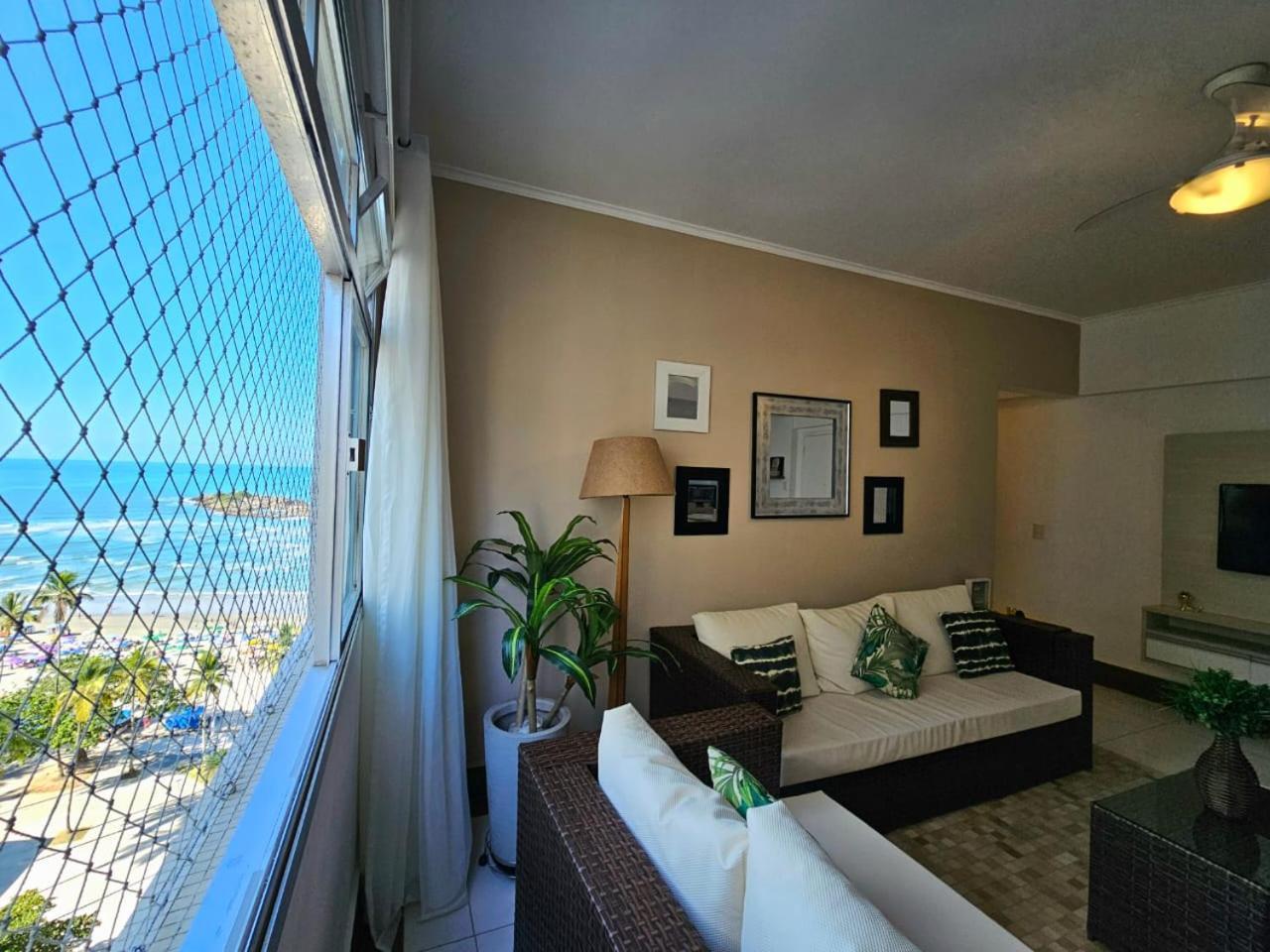Frente Mar! Apartamento Top, Experiencia Unica! Guarujá Exteriör bild